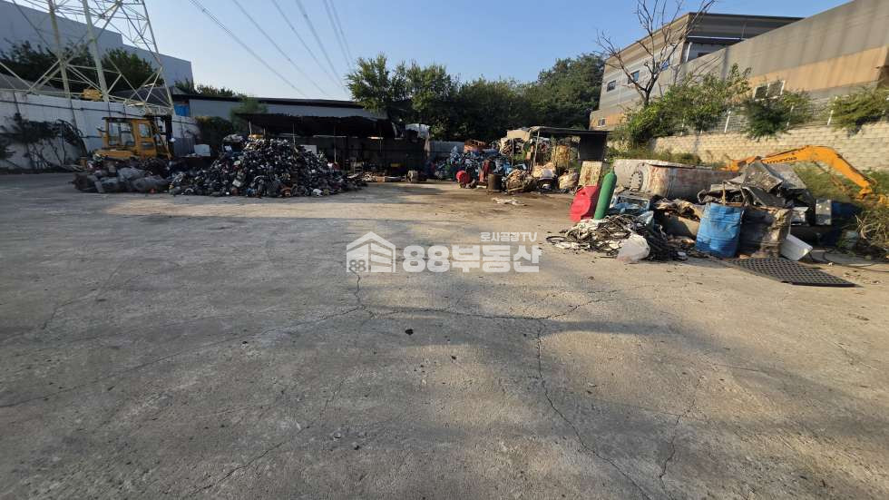 경기 화성만세구 팔탄면 율암리 자원순환시설 변경조건 매매, 계근대 설치 현재 자원순환시설 운영 중 매매 매물번호 10472 사진 2