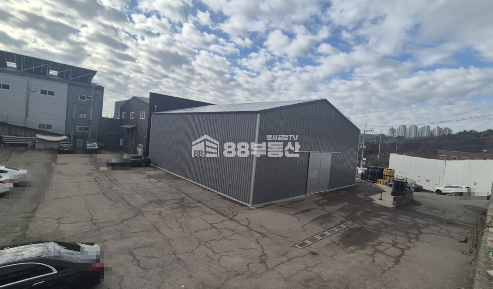 경기 화성만세구 남양읍 무송리 공장 밀집지역, 호이스트5톤 야적공간 최상 단독공장 월세 매물번호 10162 사진 11