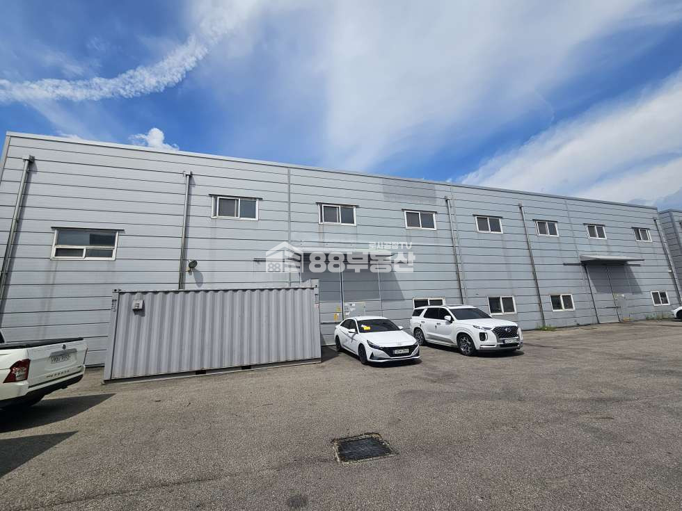 경기 화성만세구 양감면 송산리 4동 공장 1층 190평+2층사무실 28평, 전력 150kW, 호이스트 2.8톤, 주용도 공장, 양감IC 접근성 최상 월세 매물번호 10183 사진 8