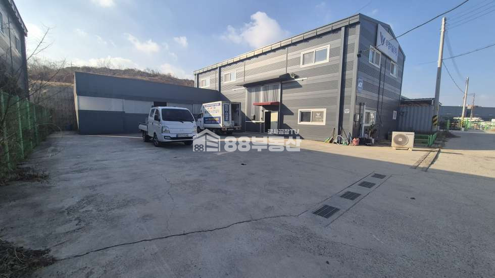 경기 화성만세구 팔탄면 덕우리 1동 82번 국도 인근, 마당 넓은 60평 단독공장 매매 매물번호 10195 사진 2