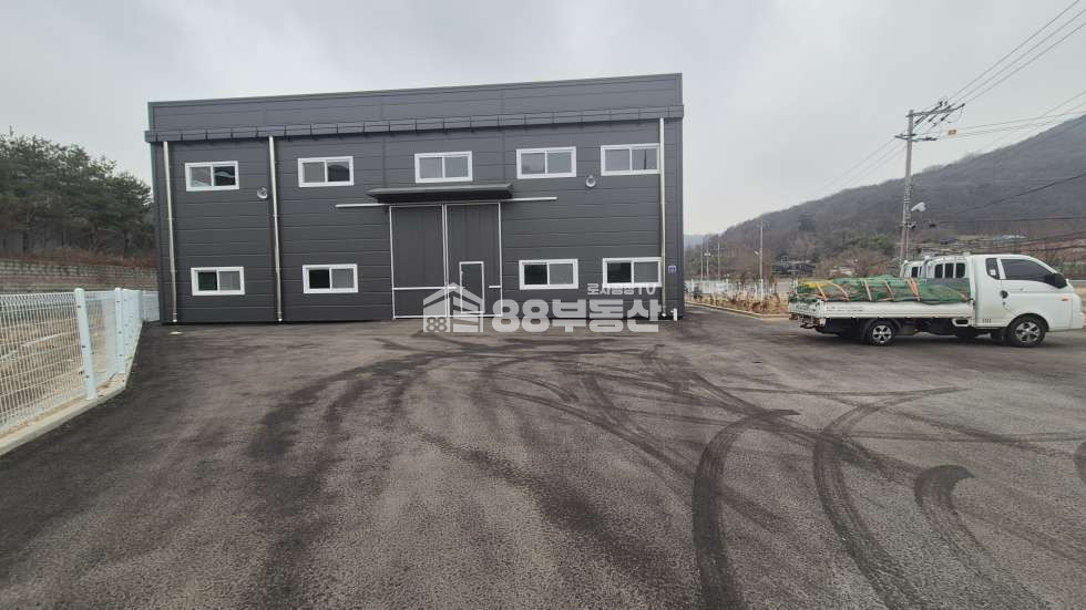 경기 화성효행구 정남면 문학리 동오사거리 접근성 우수 마당 넓은 단독 공장 매매 매물번호 10213 사진 1