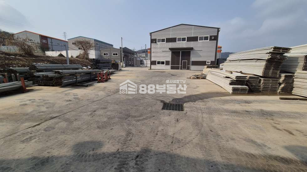 경기 화성만세구 마도면 금당리 1동 도로지분 없는 알땅 대지 약 600평, 공장 101평 마당 넓은 단독공장 매매 매물번호 10233 사진 13