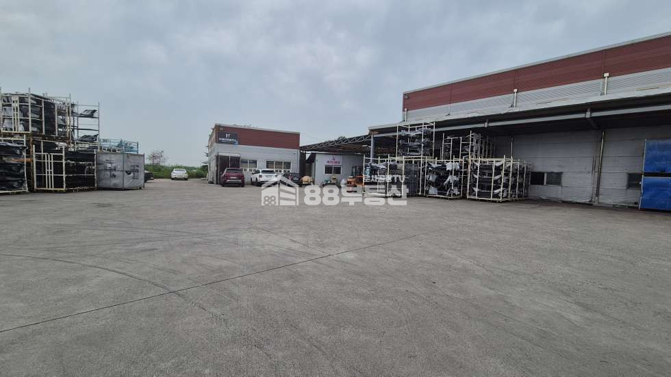경기 화성만세구 우정읍 이화리 대지 3780평 , 도로변 마당 넓은 야적공간 최상 단독공장 매매 매물번호 10076 사진 9