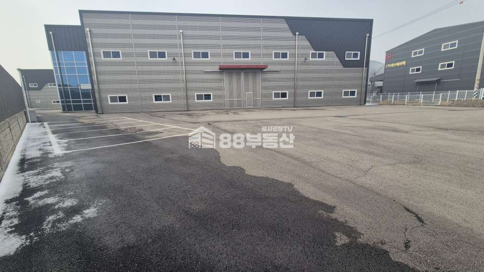 경기 화성만세구 장안면 수촌리 1동 발안/조암IC 고속도로 최상 공장 단지 내 사무실 분리 사옥형 단독공장 매매 매물번호 10249 사진 1