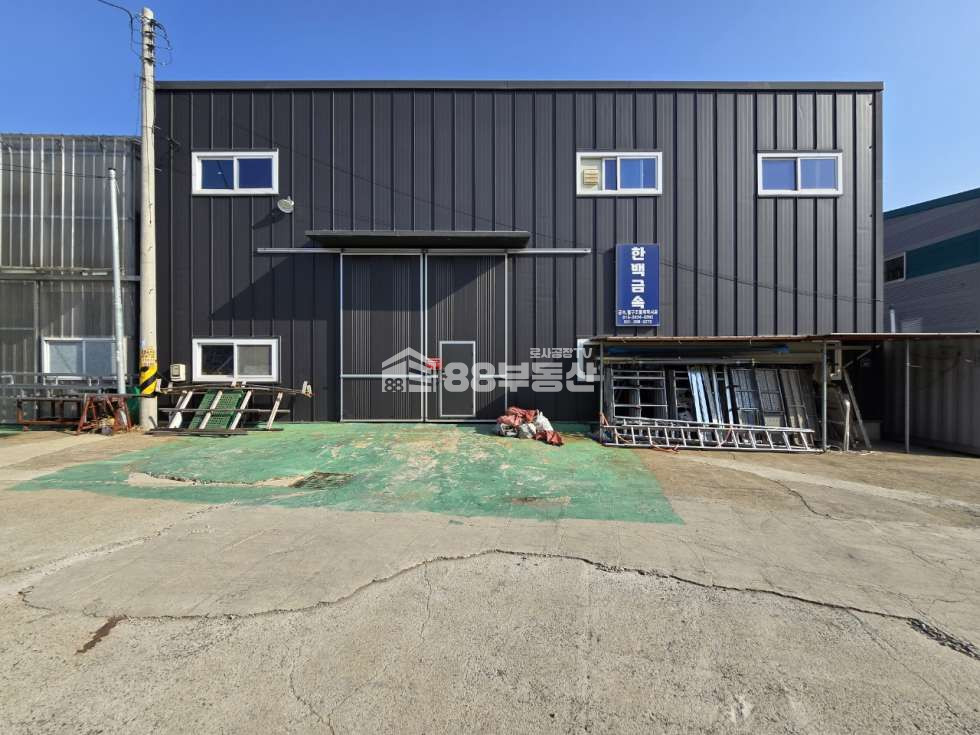 경기 화성만세구 남양읍 북양리 1,2,3동 북양리 호이스트 2.8톤, 전기 30kw 56평 공장임대 월세 매물번호 10279 사진 1