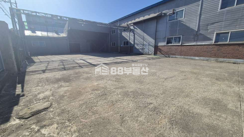 경기 화성만세구 마도면 송정리 안산 시흥 출퇴근 용이, 송산마도IC 4km 8분 내 접근 단독공장 월세 매물번호 10236 사진 1