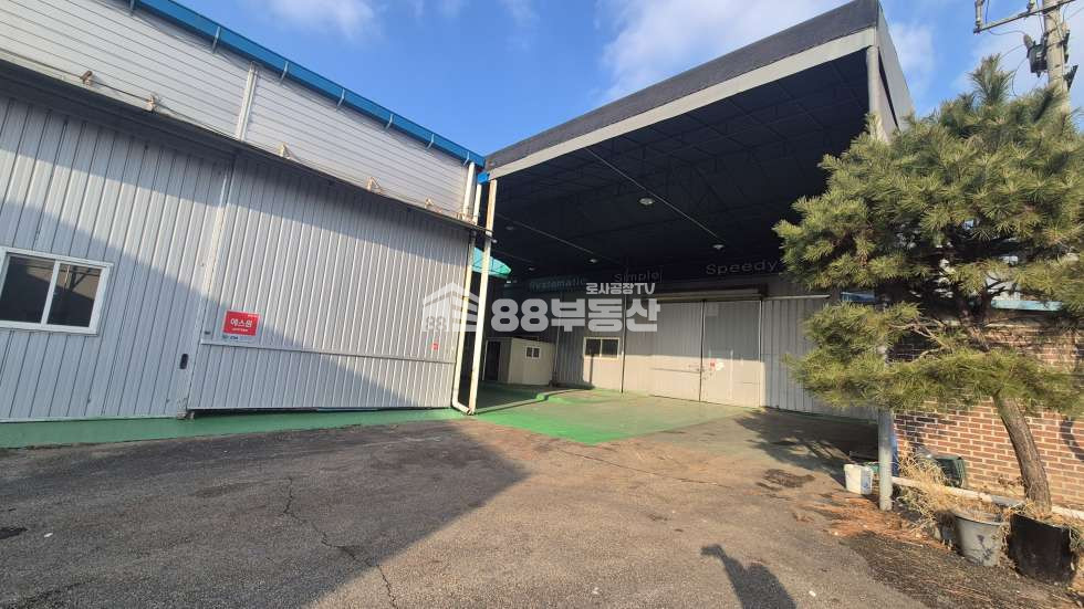 경기 화성효행구 정남면 용수리 오산 인근 오수직관 단독 공장, 가장 일반산업단지 접근성 우수 월세 매물번호 10168 사진 1