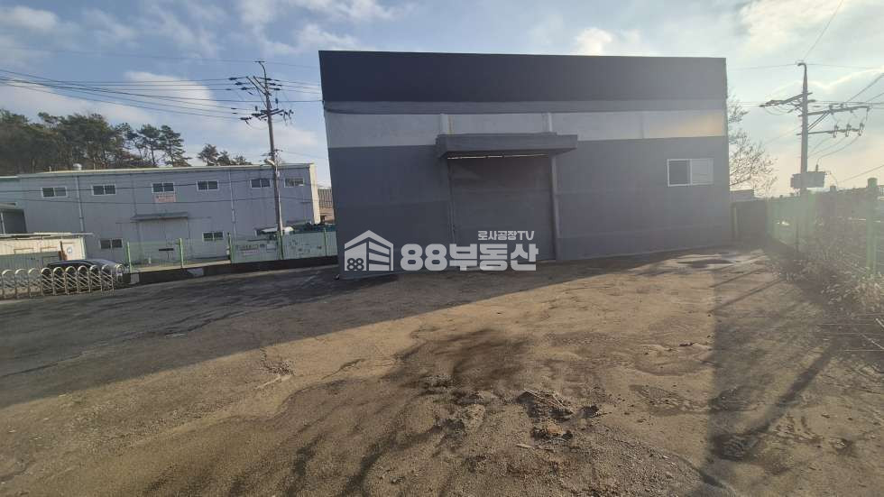 경기 화성효행구 정남면 용수리 오산 인근 오수직관 단독 공장, 가장 일반산업단지 접근성 우수 월세 매물번호 10168 사진 3