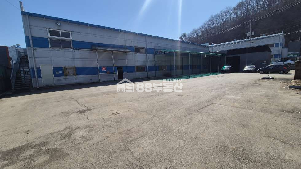 경기 화성만세구 양감면 요당리 1동 전기400kW, 호이스트5톤,사무실 포함 단독공장 월세 매물번호 10113 사진 1