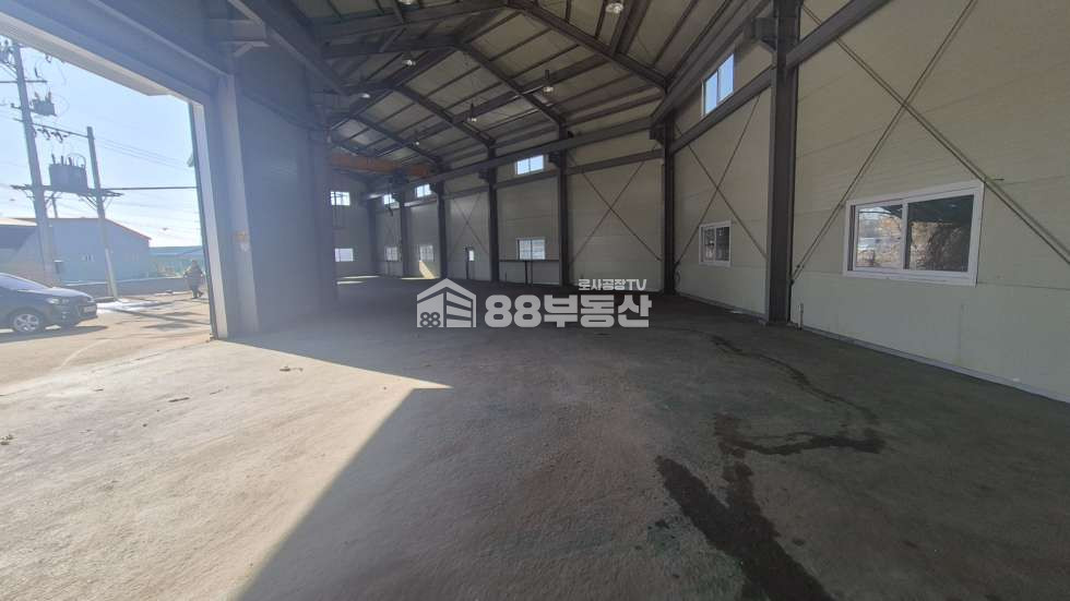 경기 화성만세구 남양읍 무송리 전력 300kW 호이스트 5톤 마당 넓은 임대료 저렴한 단독공장 월세 매물번호 10225 사진 5