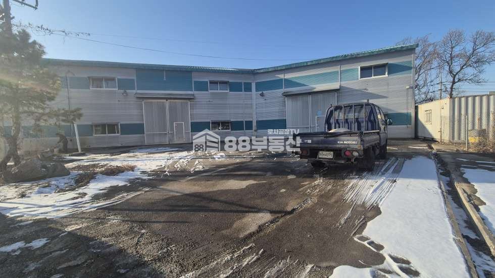 경기 화성만세구 남양읍 무송리 전력 300kW 호이스트 5톤 마당 넓은 임대료 저렴한 단독공장 월세 매물번호 10225 사진 8